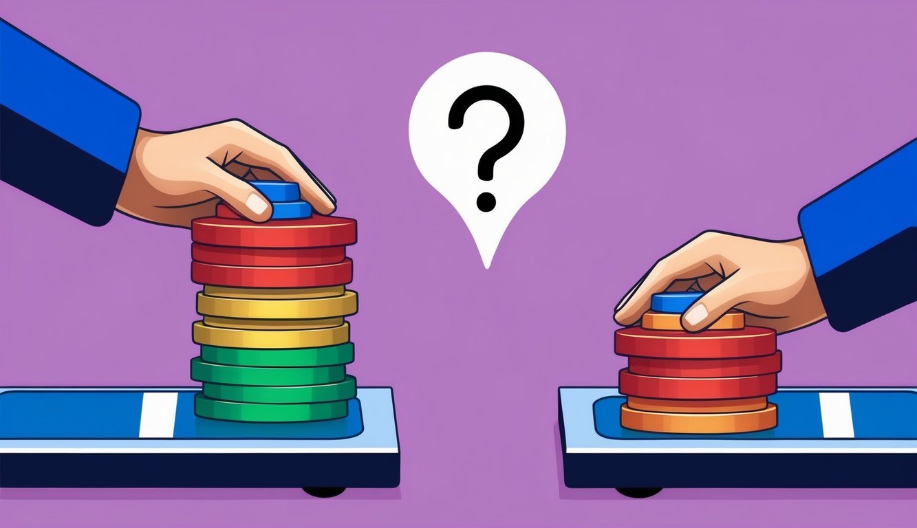 A stack of colorful tokens being swapped between two platforms.</p><p>A question mark hovers above, indicating FAQ